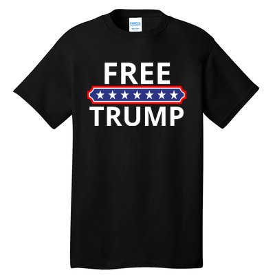 Free Donald Trump Republican Support  Tall T-Shirt