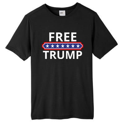 Free Donald Trump Republican Support  Tall Fusion ChromaSoft Performance T-Shirt