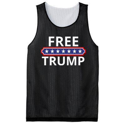 Free Donald Trump Republican Support  Mesh Reversible Basketball Jersey Tank