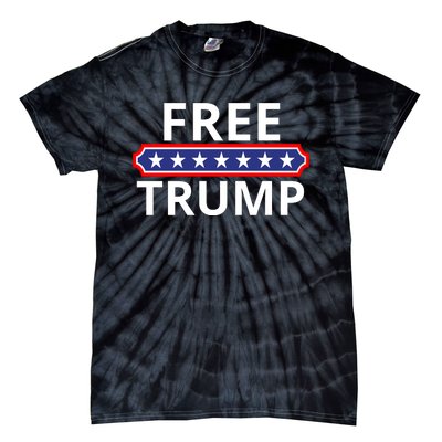 Free Donald Trump Republican Support  Tie-Dye T-Shirt