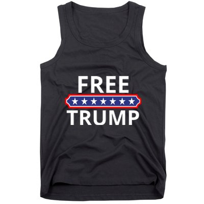 Free Donald Trump Republican Support  Tank Top