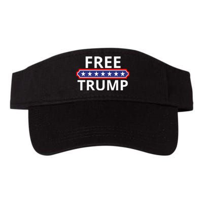 Free Donald Trump Republican Support  Valucap Bio-Washed Visor