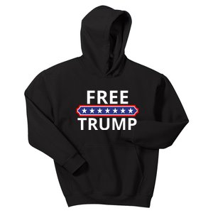 Free Donald Trump Republican Support  Kids Hoodie