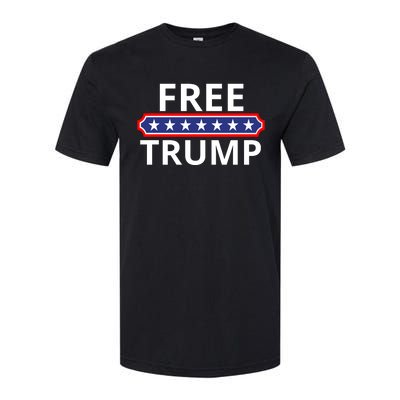 Free Donald Trump Republican Support  Softstyle® CVC T-Shirt