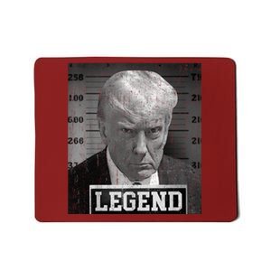 Free Donald Trump Mug Shot Republican President MAGA 2024 Mousepad