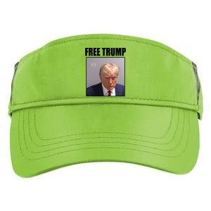 Free Donald Trump Mugshot Election Adult Drive Performance Visor