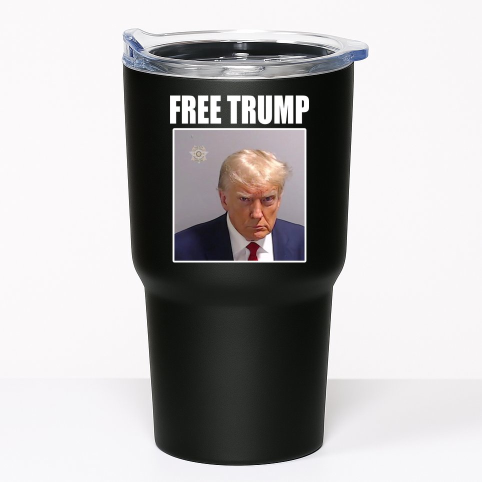 Free Donald Trump Mugshot Election Tumbler