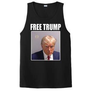 Free Donald Trump Mugshot Election PosiCharge Competitor Tank