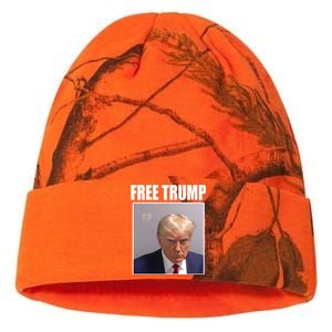 Free Donald Trump Mugshot Election Kati Licensed 12" Camo Beanie