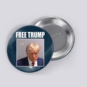 Free Donald Trump Mugshot Election Button