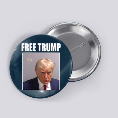 Free Donald Trump Mugshot Election Button