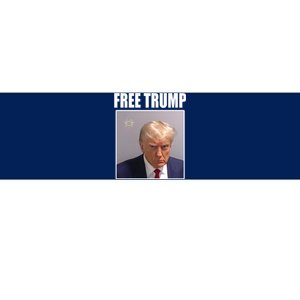 Free Donald Trump Mugshot Election Bumper Sticker