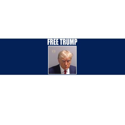 Free Donald Trump Mugshot Election Bumper Sticker