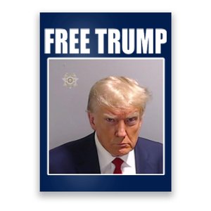 Free Donald Trump Mugshot Election Poster