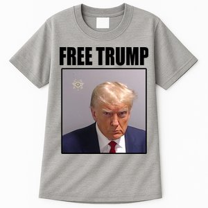 Free Donald Trump Mugshot Election Tall T-Shirt