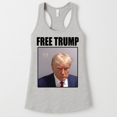 Free Donald Trump Mugshot Election Womens Tank Top