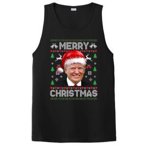 Funny Donald Trump Merry Christmas Family Ugly Xmas Meaningful Gift PosiCharge Competitor Tank