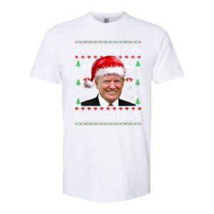 Funny Donald Trump Merry Christmas Family Ugly Xmas Meaningful Gift Softstyle CVC T-Shirt