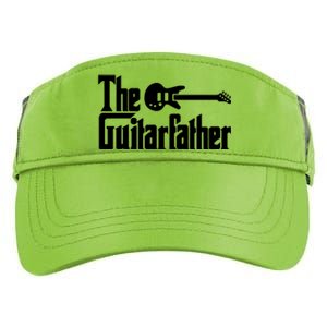 Fathers Day The Guitarfather Musician Guitarist Dad Gift Adult Drive Performance Visor