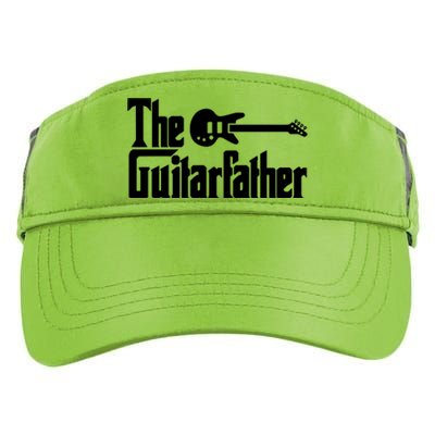 Fathers Day The Guitarfather Musician Guitarist Dad Gift Adult Drive Performance Visor