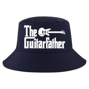 Fathers Day The Guitarfather Musician Guitarist Dad Gift Cool Comfort Performance Bucket Hat