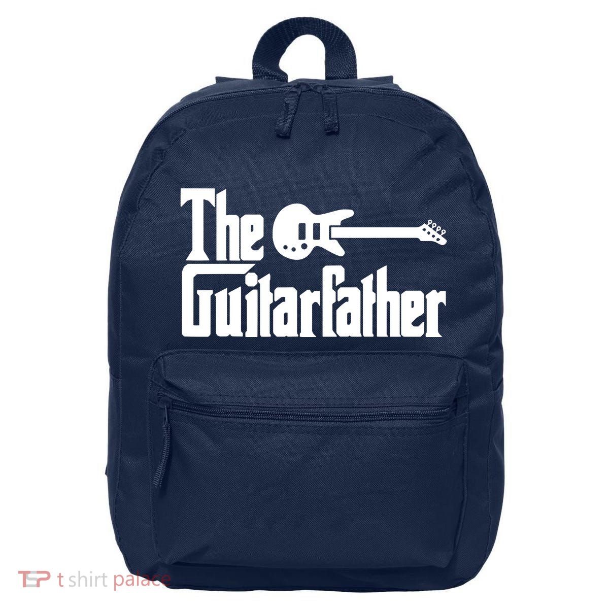 Fathers Day The Guitarfather Musician Guitarist Dad Gift 16 in Basic Backpack
