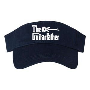 Fathers Day The Guitarfather Musician Guitarist Dad Gift Valucap Bio-Washed Visor