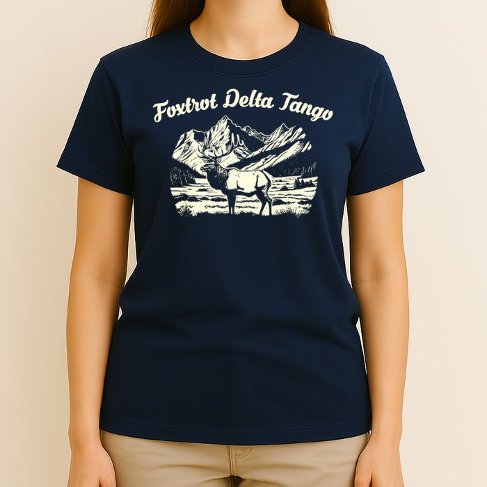 Foxtrots Deltas Tangos Funny Deer Foxtrots Deltas Tango T-Shirt