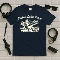 Foxtrots Deltas Tangos Funny Deer Foxtrots Deltas Tango T-Shirt