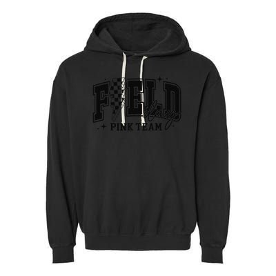 Field Day Team Color Field Trip Team Game Competition Garment-Dyed Fleece Hoodie