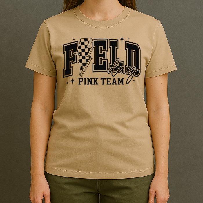 Field Day Team Color Field Trip Team Game Competition T-Shirt