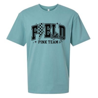 Field Day Team Color Field Trip Team Game Competition Sueded Cloud Jersey T-Shirt