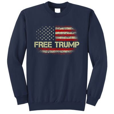 Free Donald Trump Republican Support Sweatshirt