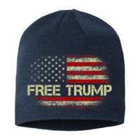 Free Donald Trump Republican Support Sustainable Beanie