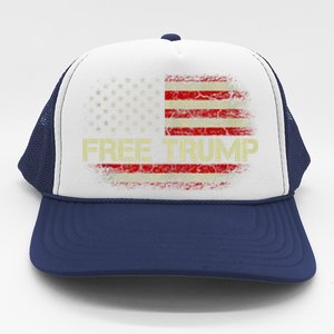 Free Donald Trump Republican Support Trucker Hat