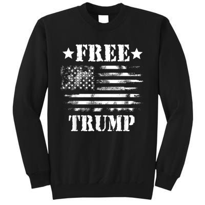 Free Donald Trump Republican Support Sweatshirt