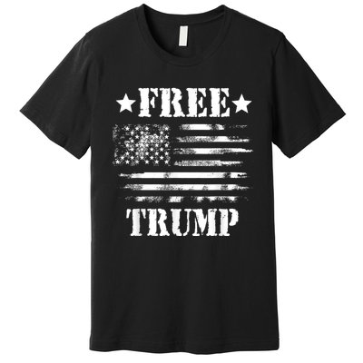 Free Donald Trump Republican Support Premium T-Shirt