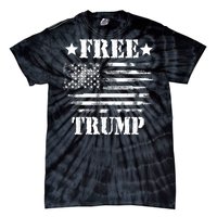 Free Donald Trump Republican Support Tie-Dye T-Shirt