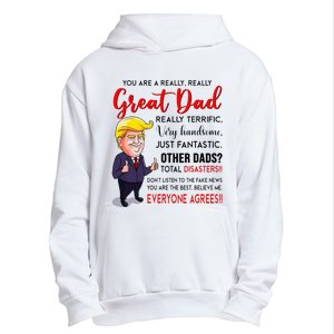 Funny Donald Trump YouRe A Great Dad Dad Life Urban Pullover Hoodie