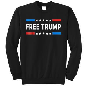 Free Donald Trump Republican Support Sweatshirt