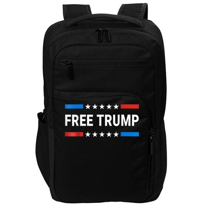 Free Donald Trump Republican Support Impact Tech Backpack