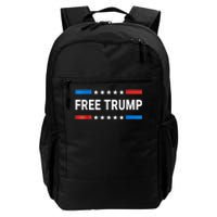 Free Donald Trump Republican Support Daily Commute Backpack