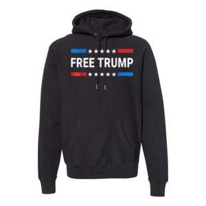 Free Donald Trump Republican Support Premium Hoodie