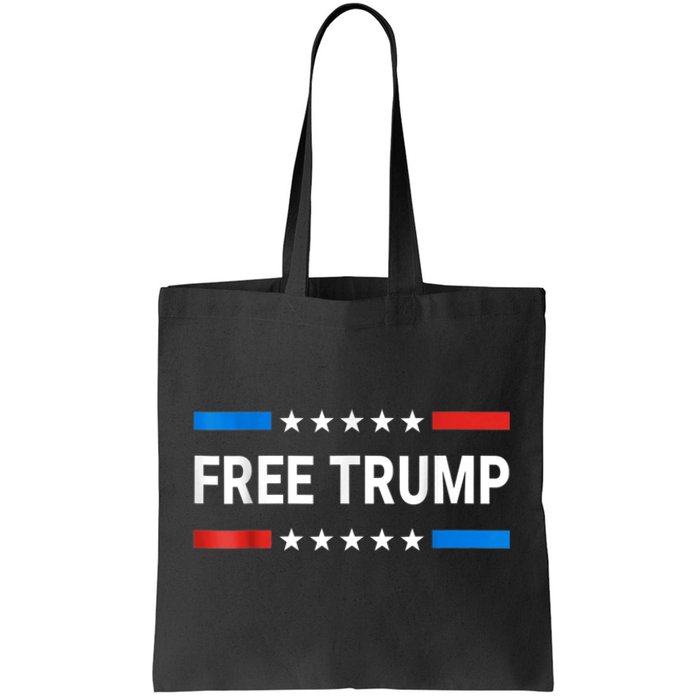 Free Donald Trump Republican Support Tote Bag