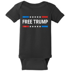 Free Donald Trump Republican Support Baby Bodysuit