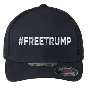 Free Donald Trump Republican Support Flexfit Unipanel Trucker Cap