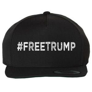 Free Donald Trump Republican Support Wool Snapback Cap