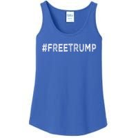 Free Donald Trump Republican Support Ladies Essential Tank