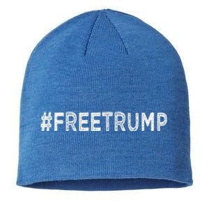 Free Donald Trump Republican Support Sustainable Beanie