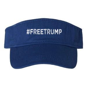 Free Donald Trump Republican Support Valucap Bio-Washed Visor